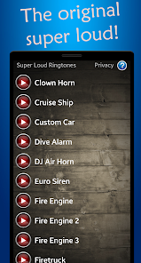 슈퍼 시끄러운 벨소리 - Google Play 앱