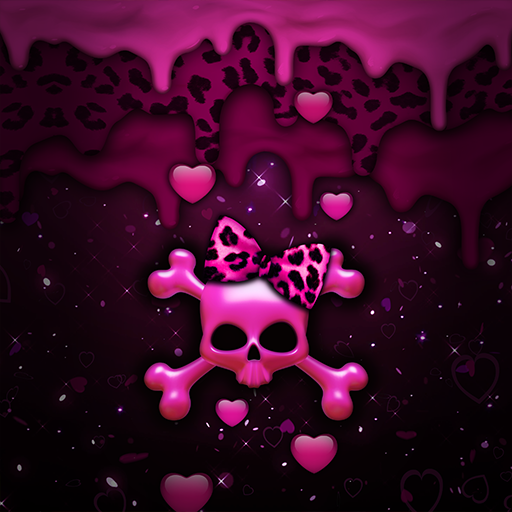 Black Pink Ribbon - Wallpaper logo