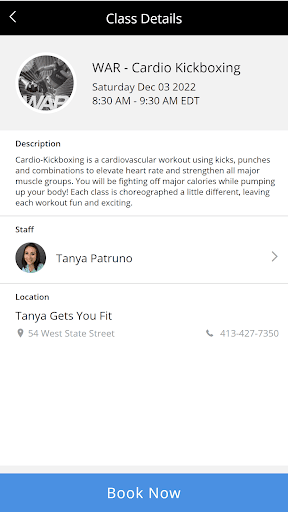 Tanya Gets You Fit Screen 3