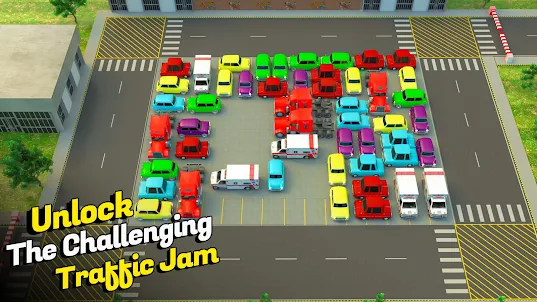 Unblock Traffic-Parking Jam 3D