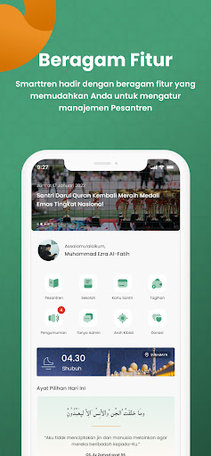 Android application Smarttren — Pesantren Pintar screenshort