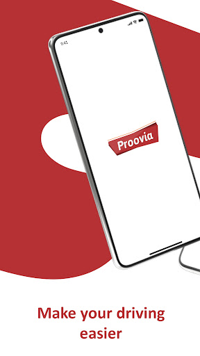 Android application Proovia Couriers screenshort