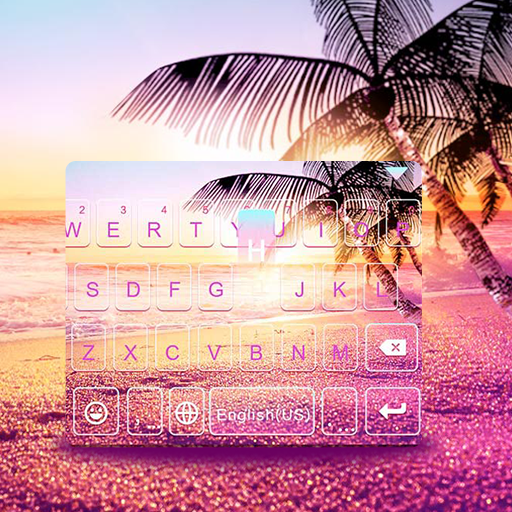 Sunsetbeach Keyboard Theme icon