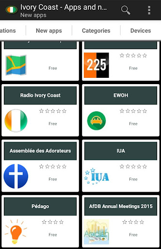 Ivorian apps Screen 2