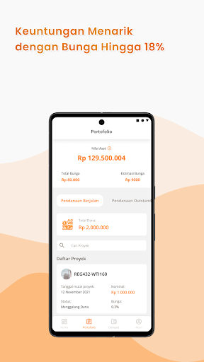 Indofund - Lender Apps Screen 3