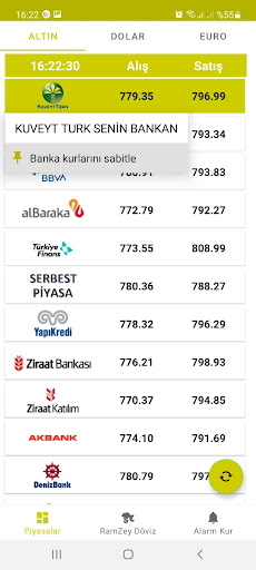 RamZey Canlı Döviz Kurları Screen 2