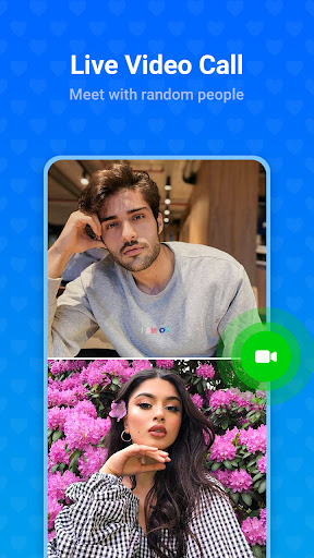 Minggl - Live Video Call Screen 2
