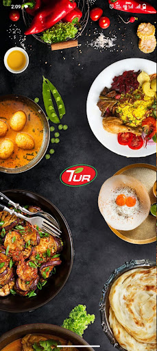 Android application Tur Food screenshort