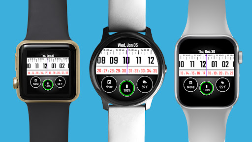 Android application Tape Watch -Wear OS watch face screenshort