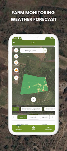 Android application Map My Crop Lite screenshort