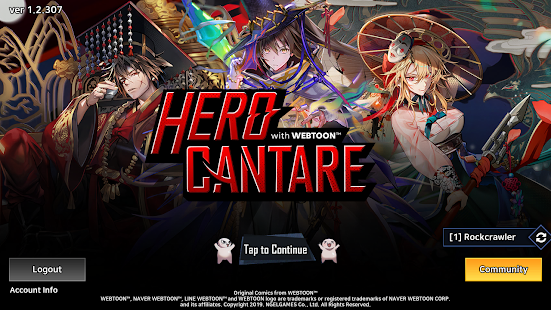 Hero Cantare avec WEBTOON™ screenshots apk mod 2