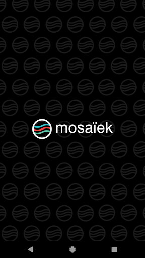 Android application mosaïek screenshort
