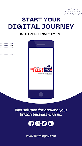 Android application ICLT FastPay - Recharge, PAN screenshort