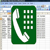 Import contacts XLS CSV TXT icon