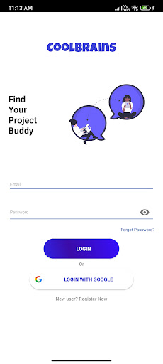 Android application CoolBrains screenshort