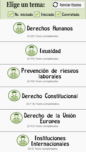 TestOpos Guardia Civil 2024 Screen 3