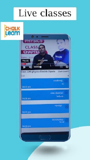 Android application Chalklearn Student Portal screenshort