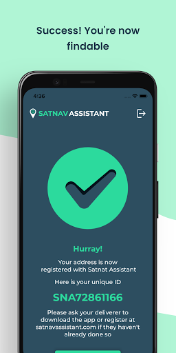 Satnav Assistant Screen 3