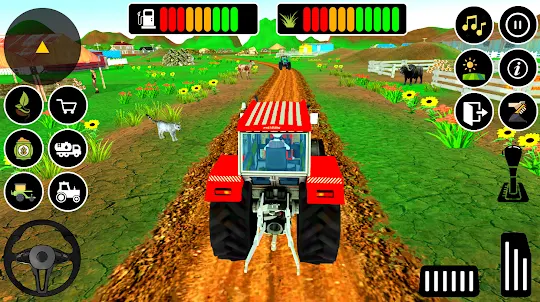 Farm Tractor 3d: Tractor Games