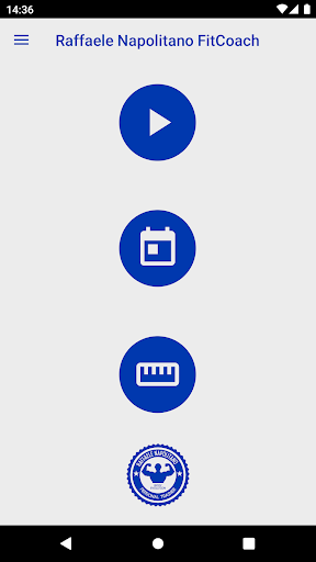 Android application Raffaele Napolitano FitCoach screenshort