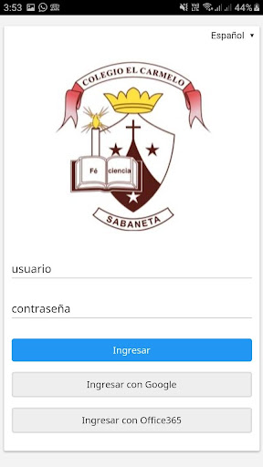 Colegio el Carmelo Sabaneta Screen 2