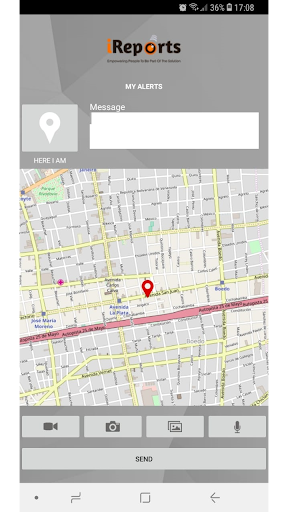 iReportsNG Screen 2