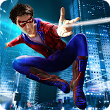 Flying Spider Boy: Superhero Training Academy Game icon