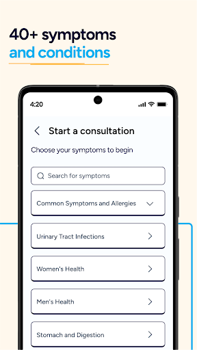 North | Online consultations Screen 2