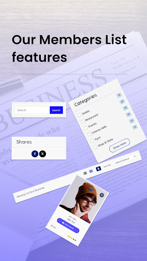 Bright Directories Business Screen 2
