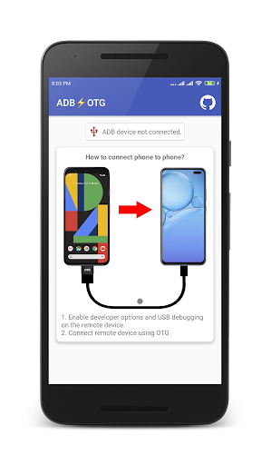 Android application ADB⚡OTG - Android Debug Bridge screenshort