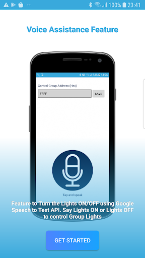 Screenshot of ST BLE Mesh
