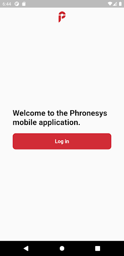 Android application Phronesys 2.0 screenshort