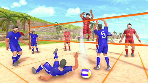 Android application Volleyball 3D Offline Sim Game screenshort