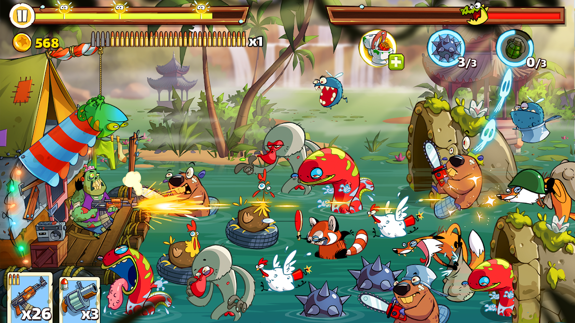 Swamp Attack 2 Mod Apk (Unlimited Money) Free