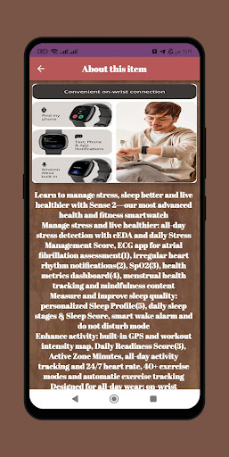 Fitbit Sense 2 Guide Screen 2