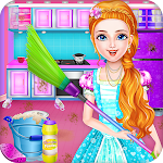 Cover Image of Herunterladen Doll House Clean House Cleanup  APK