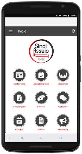 Android application SINDIASSEIO RMBH screenshort