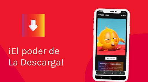 Android application Power Descargador - Videos screenshort