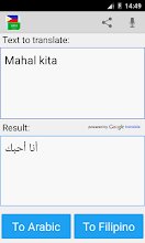 Google translate tagalog to arabic