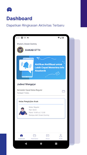 Android application Siakad STTII Mobile screenshort