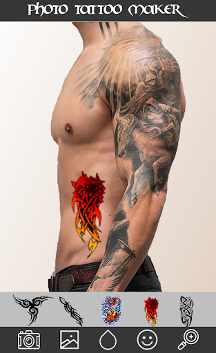Tattoo on Photo : Design Maker Screen 2