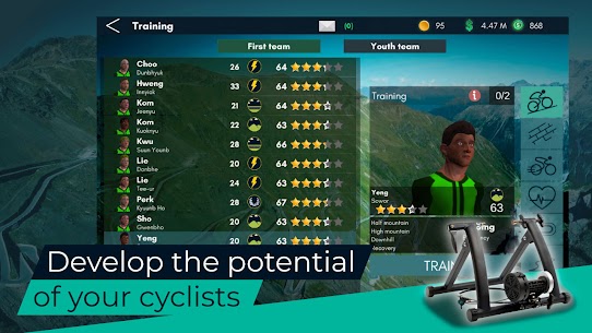 Live Cycling Manager MOD APK (Unlimited Money) Download 4