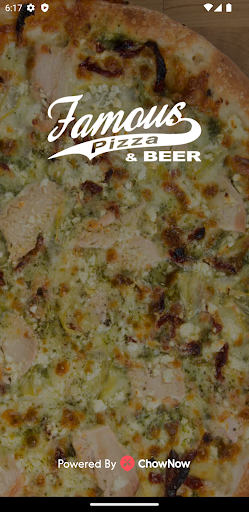 Android application Famous Pizza & Beer screenshort