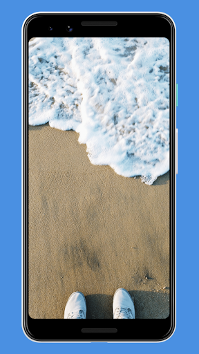Android application Beach Wallpaper Images screenshort