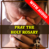 Pray the Holy Rosary With Audio Free Catholic App icon
