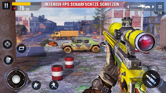 Kommandomissions-Shooter-Spiel Screenshot
