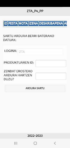 ZTA_P4_APP Screen 3