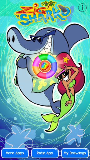 zig and sharko coloring cartoon game  overview  google