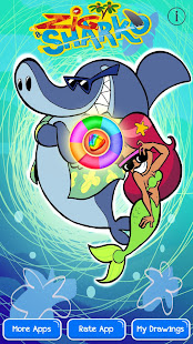 Zig and Sharko coloring game 4.0 APK screenshots 1