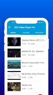 90X Video Player Pro For Android 1